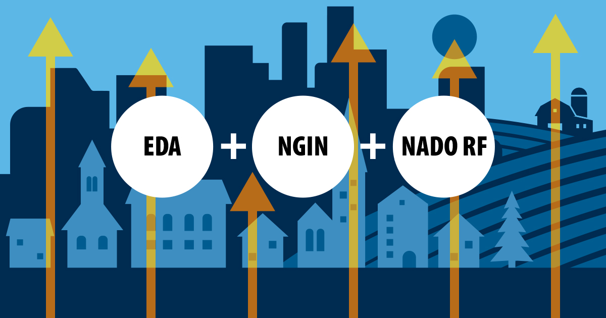 EDA/NGIN/NADO RF Growth Partnership logo
