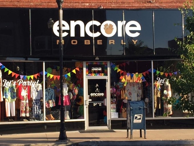 Encore Moberly is women's clothing boutique in downtown Moberly, Missouri