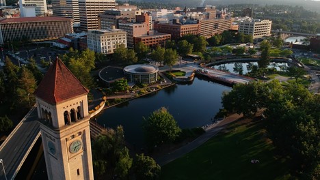 Spokane, Washington is the economic hub of the inland Pacific Northwest.