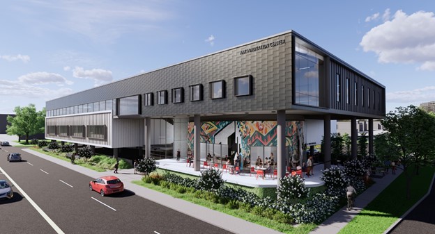 A rendering of Tampa Bay Innovation Center at 4th Street South and 11th Avenue South.