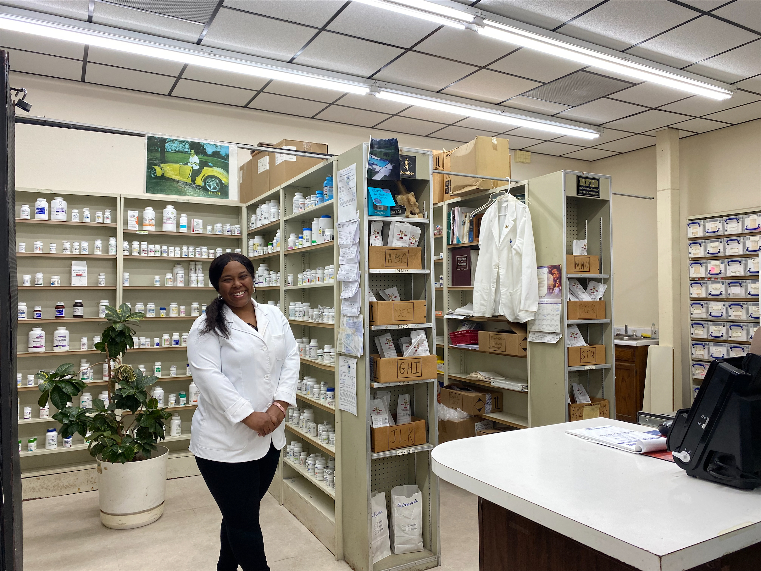 Dr. Rashida Francois purchased Tewelde’s Lafitte Drugs through a loan through EDA’s Revolving Loan Fund program.