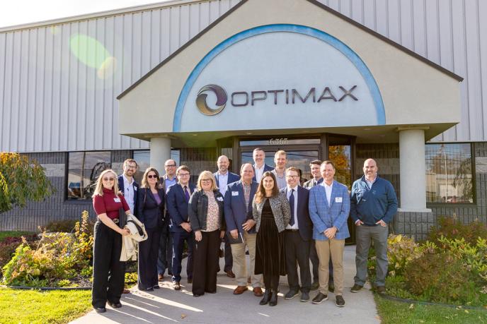 Photo of Acting Assistant Secretary for Economic Development Cristina Killingsworth visited the NY SMART I-Corridor Tech Hub in Upstate New York.